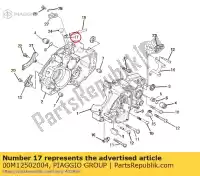 00M12502004, Piaggio Group, Breather derbi gilera gpr sc nude sport e edicion racing r 125 2, New