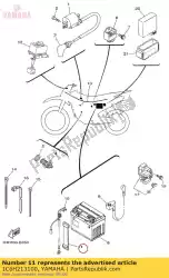 Ici, vous pouvez commander le bande, batterie auprès de Yamaha , avec le numéro de pièce 1C6H213100: