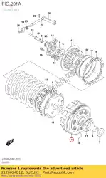 Here you can order the gear assy,prima from Suzuki, with part number 2120024B12: