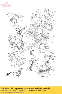 yamaha 904451102700 tubo flessibile (l35) - Il fondo