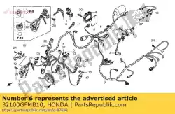 Aqui você pode pedir o nenhuma descrição disponível no momento em Honda , com o número da peça 32100GFMB10:
