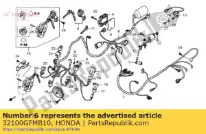 honda 32100GFMB10 nenhuma descrição disponível no momento - Lado inferior