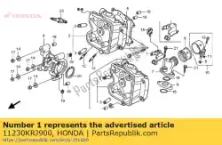 Qui puoi ordinare clamper comp, brea da Honda , con numero parte 11230KRJ900: