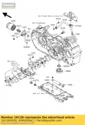 Ici, vous pouvez commander le contrôle de valvule auprès de Kawasaki , avec le numéro de pièce 161260009: