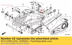 honda 87121MELD20 marca (unidad prolink) - Lado inferior