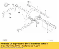 07119904509, BMW, Tornillo de cabeza hueca bmw  c1  125 200 650 1000 1100 1150 1200 1978 1979 1980 1981 1982 1983 1984 1985 1986 1987 1988 1989 1990 1991 1992 1993 1994 1995 1996 1997 1998 1999 2000 2001 2002 2003 2004 2005 2006 2007 2008 2009 2010 2011 2012 2013 2014 2015 2016, Nuevo