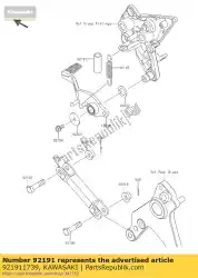 Here you can order the tube,12x15x40 zx900-f1h from Kawasaki, with part number 921911739: