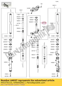 Kawasaki 440370152 support-fourche sous - La partie au fond