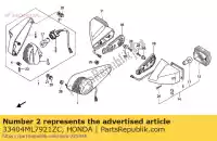 33404ML7921ZC, Honda, geen beschrijving beschikbaar op dit moment honda vfr 750 1989, Nieuw