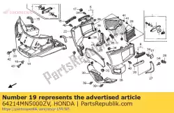 Qui puoi ordinare stampaggio, l. Rivestimento del cappuccio * g1 da Honda , con numero parte 64214MN5000ZV: