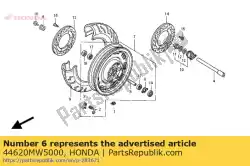 Tutaj możesz zamówić ko? Nierz, fr. Odleg? O?? Osi od Honda , z numerem części 44620MW5000: