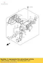 Ici, vous pouvez commander le tube, entrée auprès de Suzuki , avec le numéro de pièce 1389124H00: