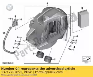 bmw 13717707851 arbusto - Lado inferior