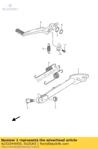 suzuki 4231044H00 stojak komp, prop - Dół