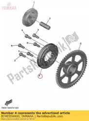 Aqui você pode pedir o starter unilateral como em Yamaha , com o número da peça B74E559000: