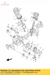 Aqui você pode pedir o habitação em Yamaha , com o número da peça 1D7114440000: