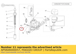 Aprilia AP5RAR000057, Wiosna, OEM: Aprilia AP5RAR000057