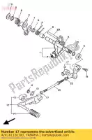 42X181120100, Yamaha, Brazo, cambio yamaha xv virago xvse 1000 1100 750, Nuevo