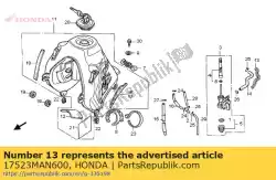 Here you can order the wire, guard from Honda, with part number 17523MAN600: