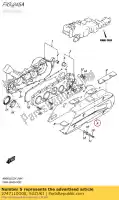 2747110G00, Suzuki, deksel, definitieve gea suzuki  an 650 2005 2006 2007 2008 2009 2010 2011 2012 2014 2015 2016 2018, Nieuw