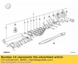 bougiesleutel - 16 van BMW, met onderdeel nummer 71112316193, bestel je hier online: