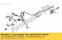 32100HM3000, Honda, harness,wire honda trx300ex fourtrax sporttrax sportrax 300 , New