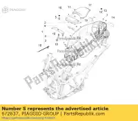 672637, Piaggio Group, kompletna os?ona baterii piaggio beverly bv zapm69 zapm69300, zapm69400 zapma20s zapma2200 350 2011 2012 2013 2014 2015 2016 2017 2018 2019 2020 2021 2022, Nowy