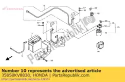 Ici, vous pouvez commander le interrupteur ass., démarreur magnétique auprès de Honda , avec le numéro de pièce 35850KV8830: