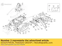 GU01479530, Piaggio Group, caja de herramientas moto-guzzi v 1100 1999 2001 2002 2003, Nuevo