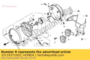 honda 33119371003 podk?adka, regulacja belki - Dół