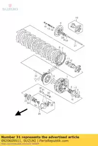 Suzuki 0920609011 ko?ek - Dół