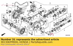 bout, flens, 10x100 van Honda, met onderdeel nummer 90130KPM000, bestel je hier online: