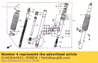 51402KA4831, Honda, primavera, fr.cushion honda cr  r cr250r 250 , Nuovo