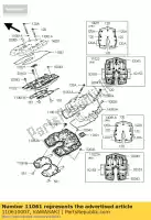 110610007, Kawasaki, junta, caixa oscilante vn2000-a1h kawasaki vn 2000 2004 2005 2006 2008 2009 2010, Novo