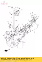 2D1147991000, Yamaha, czapka yamaha fz 1000 2010 2011 2012, Nowy