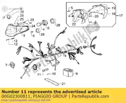 Ici, vous pouvez commander le porte-fusible auprès de Piaggio Group , avec le numéro de pièce 00G02300811: