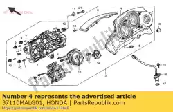case comp., bovenste van Honda, met onderdeel nummer 37110MALG01, bestel je hier online: