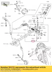 Tutaj możesz zamówić ? Ruba 3x16 zg1400a8f od Kawasaki , z numerem części 921720349: