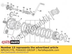 Aprilia AP0241770, Hex screw m5x25, OEM: Aprilia AP0241770