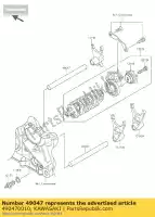 490470010, Kawasaki, rod-shift zr750-j1h kawasaki z 750 800 1000 2003 2004 2005 2006 2007 2008 2009 2010 2011 2012 2013 2014 2015 2016, New