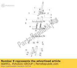 Tutaj możesz zamówić pier? Cie? Osadczy od Piaggio Group , z numerem części 668951:
