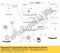 Aquí puede pedir etiqueta mp3 de Piaggio Group , con el número de pieza 1B001460: