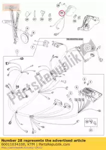 ktm 60011034100 voltage regulator - Bottom side