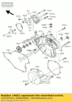 140310043, Kawasaki, générateur de couverture kx65a6f kawasaki kx 65 2005 2006 2007 2008, Nouveau