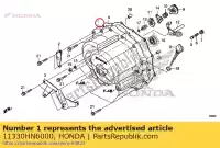 11330HN6000, Honda, cover comp., fr. carter honda  trx 250 2001 2002 2003 2004 2005 2017 2018 2019 2020, Nieuw