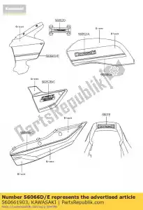 Piaggio Group 2D000181 compleet h.v. kabel - Onderkant