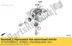 Qui puoi ordinare collare da Honda , con numero parte 57103SDA003: