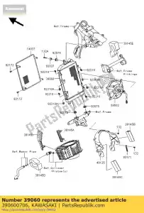Kawasaki 390600706 ch?odnica samochodowa - Dół