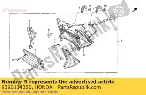 Honda 9390134380 ?ruba, gwintowana, 4x12 - Dół