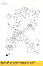 Qui puoi ordinare foca, labirinto da Yamaha , con numero parte 4CWE11550000: